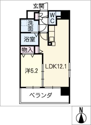 ライフコート丸之内の間取り