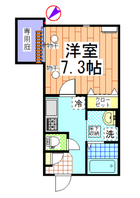 コンフォート松波の間取り