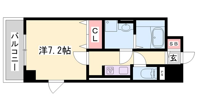 bonheur姫路栗山町の間取り