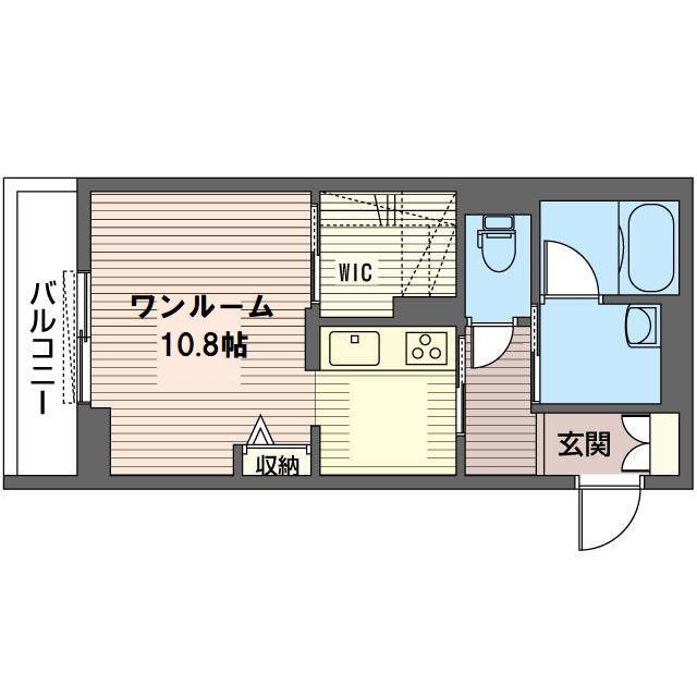 シャーメゾン表町の間取り