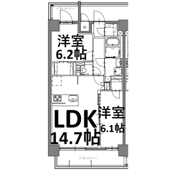 S-RESIDENCE上社aureateの間取り
