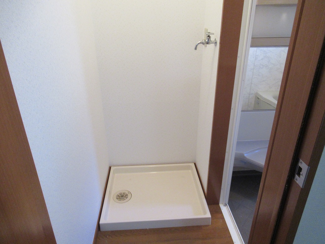 洗面設備　洗濯機置場