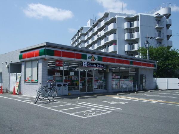 コンビニ　サンクス大阪狭山半田店（コンビニ）まで670m