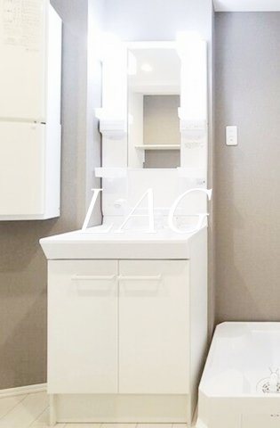 洗面設備　洗面台です。