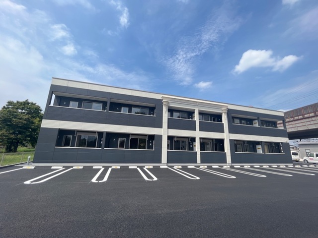 建物外観　新築物件のご紹介です。貴重なペット可物件です！