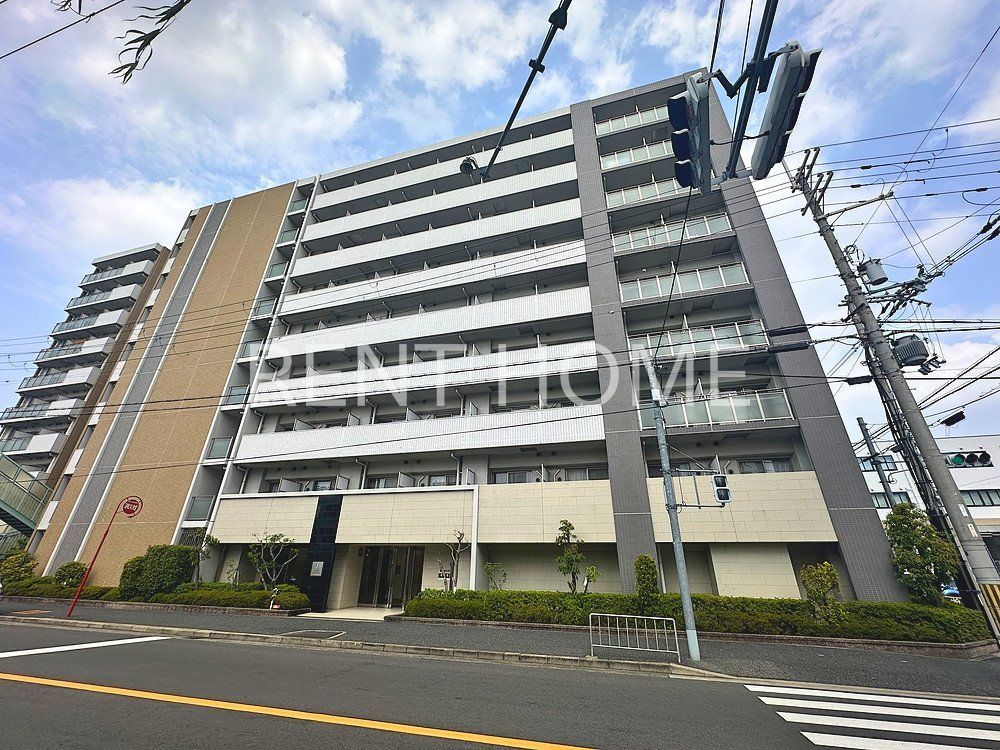 建物外観　鉄筋コンクリート造９階建