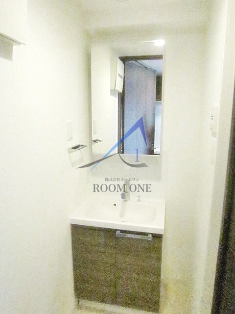 洗面設備　洗面台です。