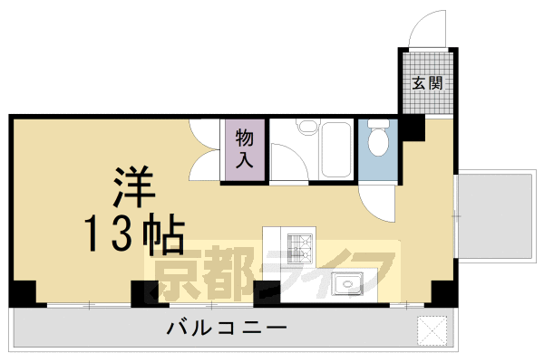 アレックス岩倉VIIの間取り写真