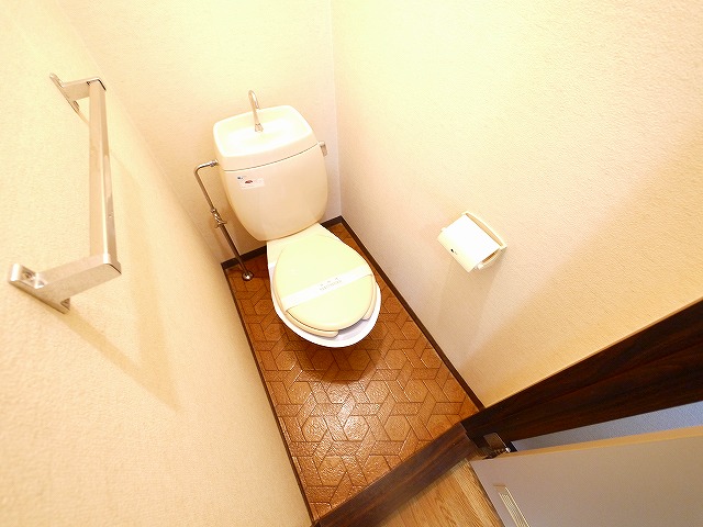 トイレ　ゆったりとした空間のトイレです