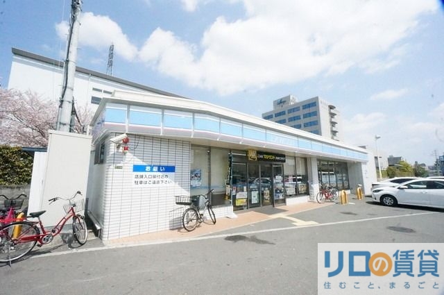 コンビニ　ローソン下新庄六丁目店（コンビニ）まで359m