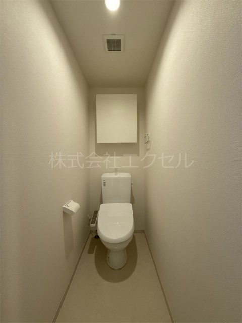 トイレ　温水洗浄便座付きのトイレ♪