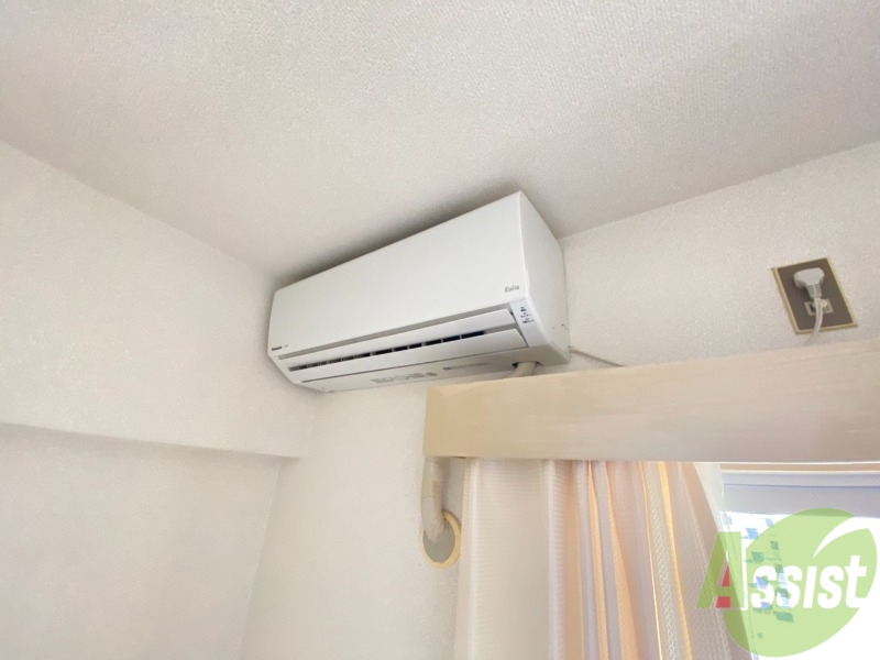 その他設備　エアコンが付いているので夏も冬も快適ですね～