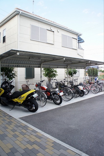 その他共有部分　自転車置き場♪