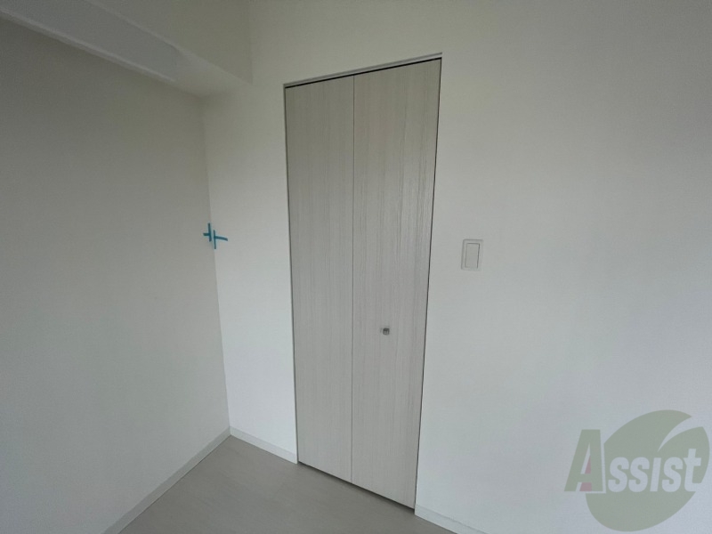 収納　寝室の収納です。部屋がすっきり片付きます。