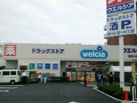 ドラックストア　ウエルシア 墨田八広店（ドラッグストア）まで865m