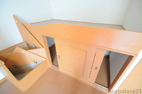 収納　実際のお部屋と異なる場合がございます。