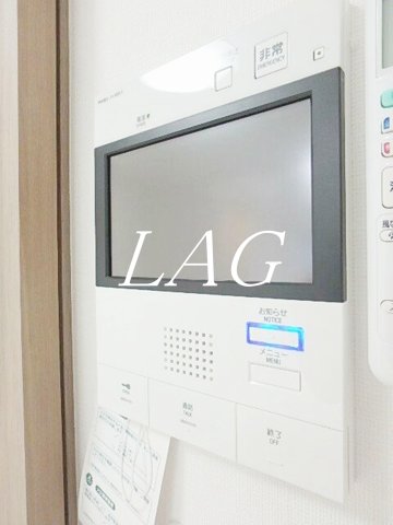 セキュリティ　モニター付インターホンです。