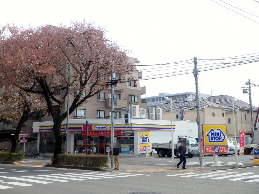 コンビニ　ミニストップ　国立さくら通り店（コンビニ）まで595m
