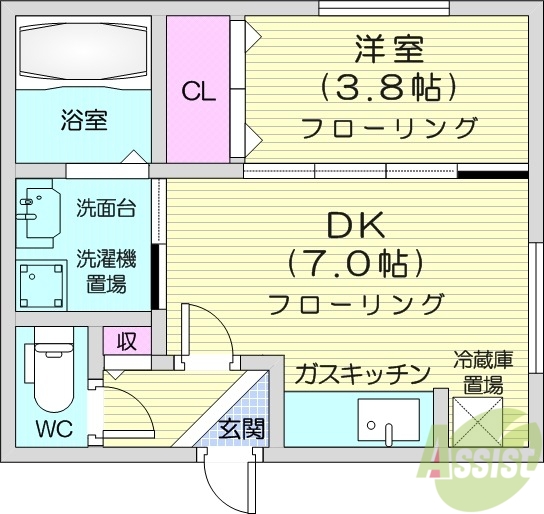 CASA N7の間取り写真