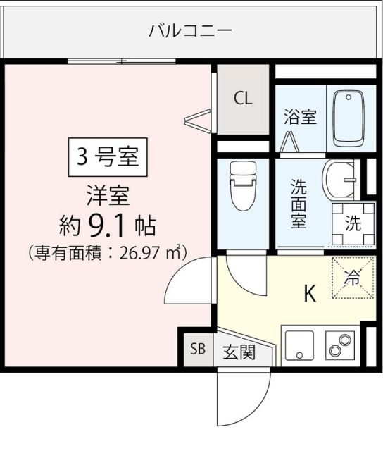 マイスタイル蘇我の間取り写真