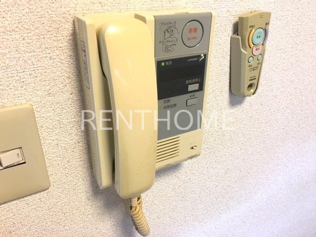 セキュリティ　インターホンです。