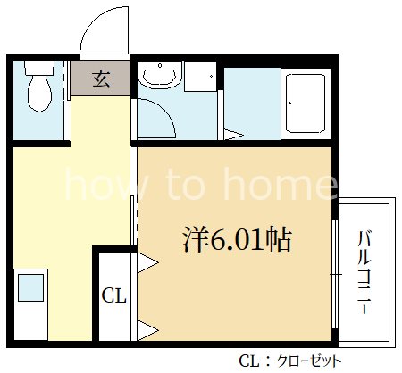 あんそれいゆ一乗寺の間取り写真