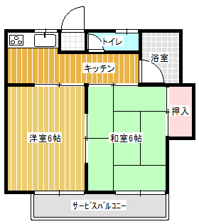 ファミール小立の間取り