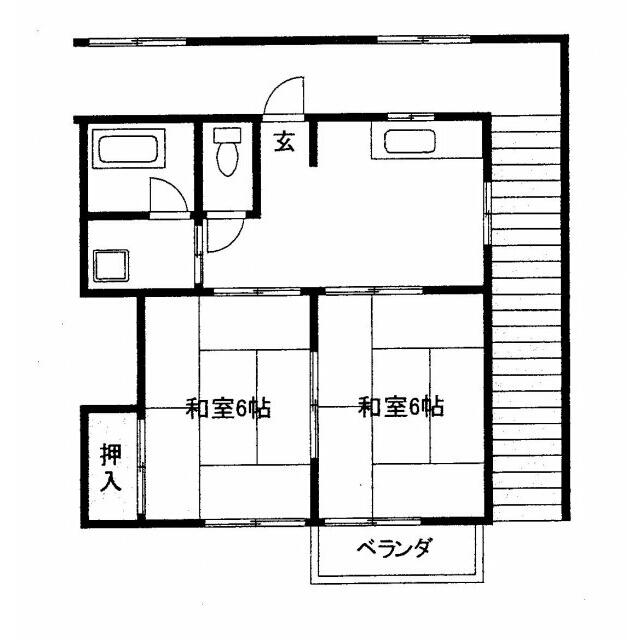 メゾンシノダの間取り