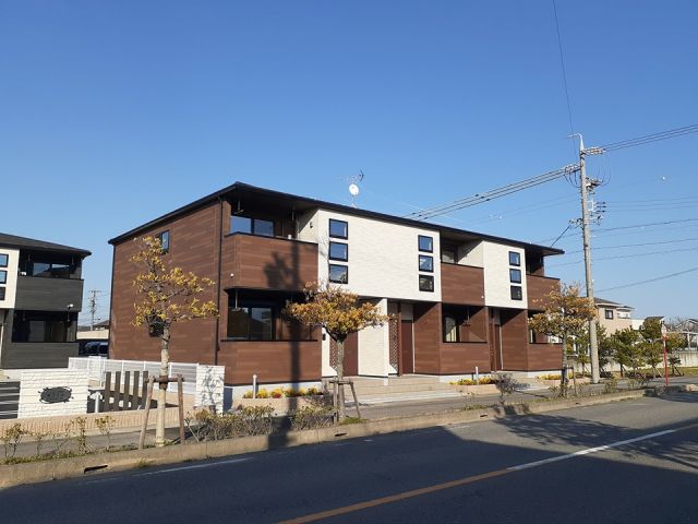 愛知県西尾市一色町一色山荒子（アパート）の賃貸物件の外観