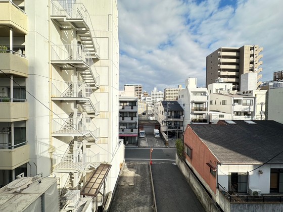 【広島市中区猫屋町のマンションの眺望】