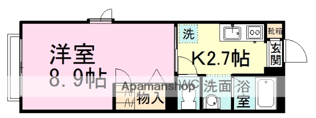 パインウッドハイツの間取り