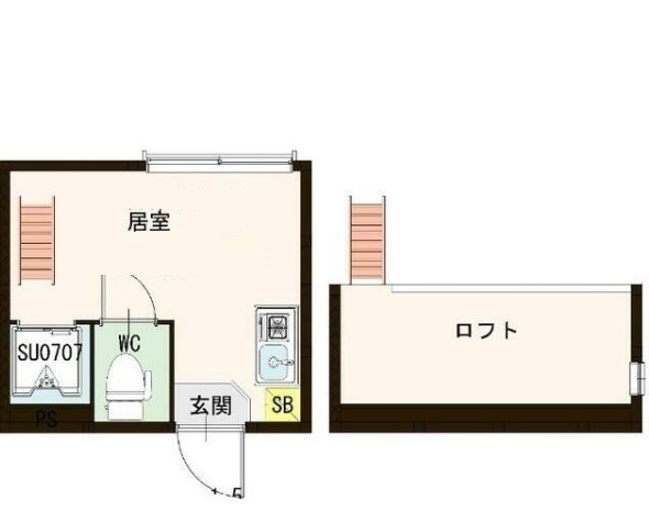 東京都台東区根岸２（アパート）の賃貸物件の間取り