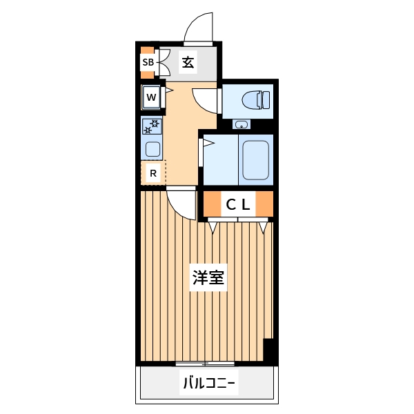 ロリエタワー川崎の間取り