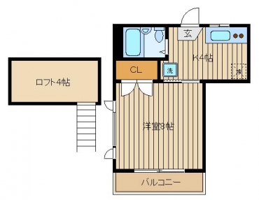 パークサイドハイツの間取り