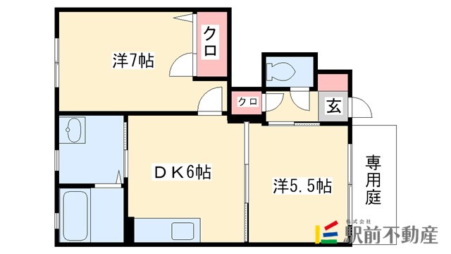 シャーメゾン御所ノ内の間取り