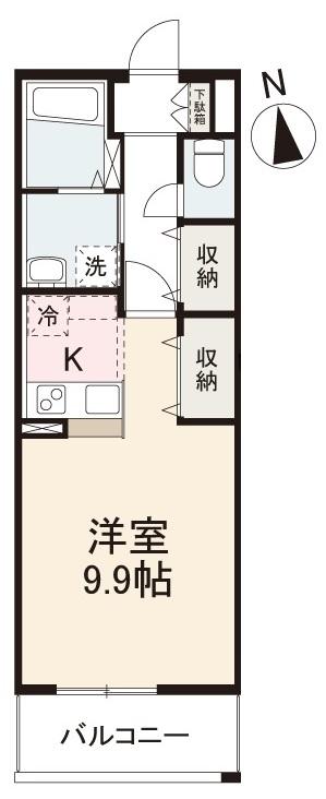 ｆｏｒｔｅ高松の間取り