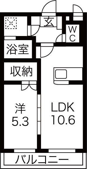 ヴィバーチェの間取り