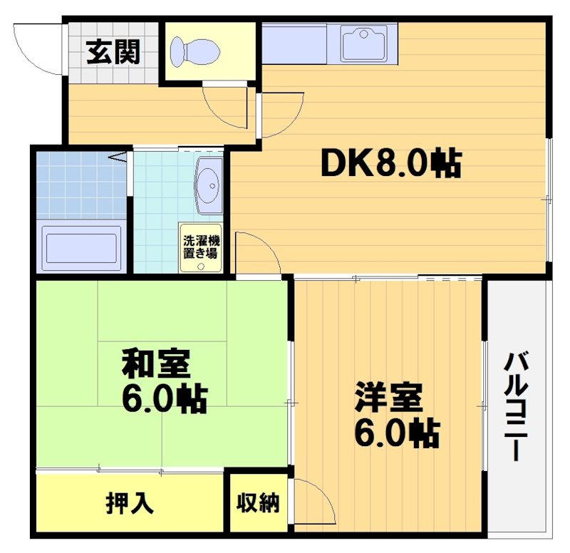 【シベール・青殿の間取り】