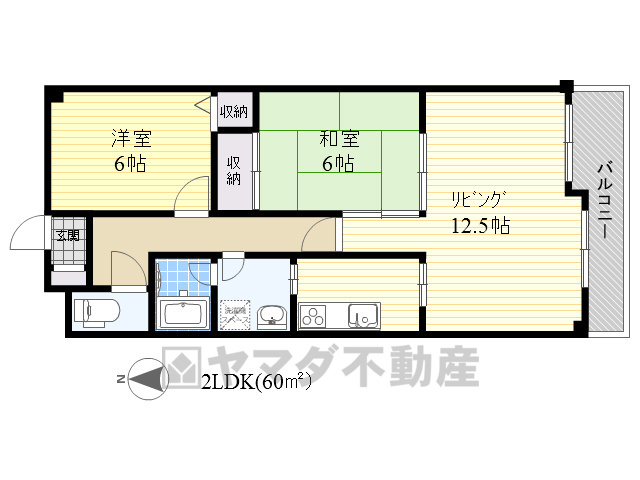 ガーデンヒルズの間取り