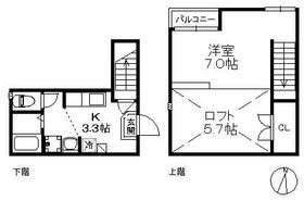 福岡市西区大字千里のアパートの間取り