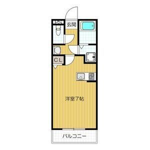 【大阪市平野区加美北のマンションの間取り】