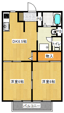 ソレイユ・ルヴァンA棟の間取り