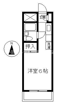 コーポ川添の間取り