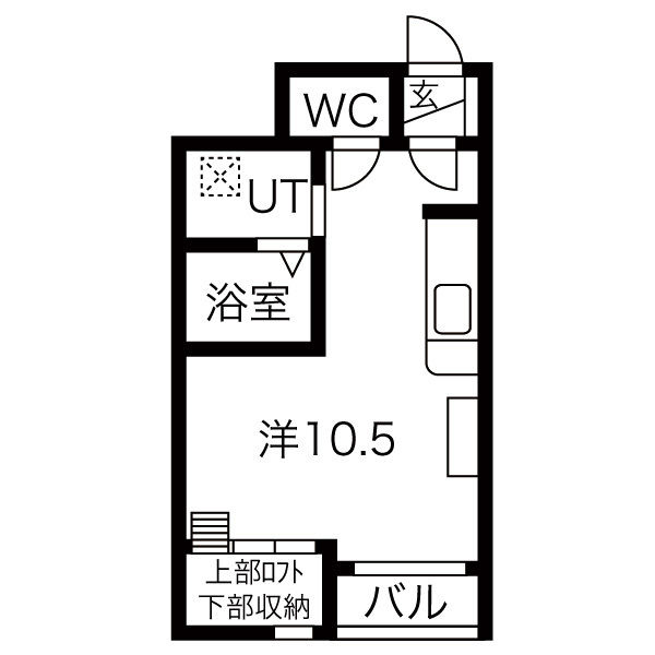 ラークシャルマンＢ棟の間取り