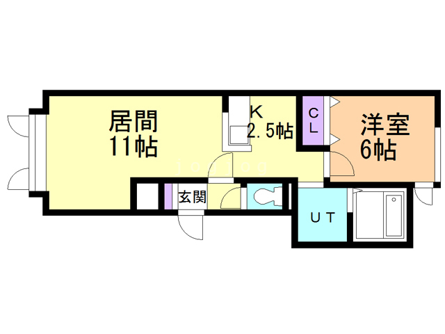 ラテラII　Ｂ棟の間取り