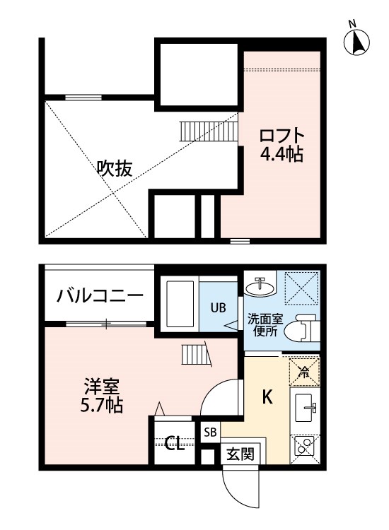 レガーロ中小田井の間取り