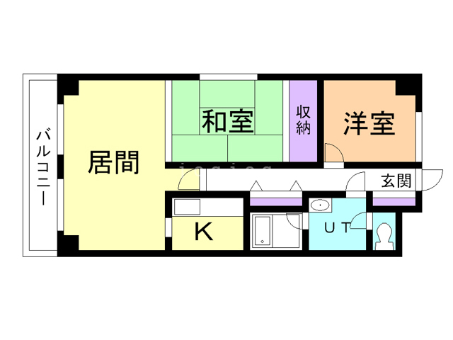 旭川四条ビルの間取り