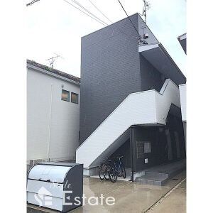 名古屋市守山区小幡南のアパートの建物外観