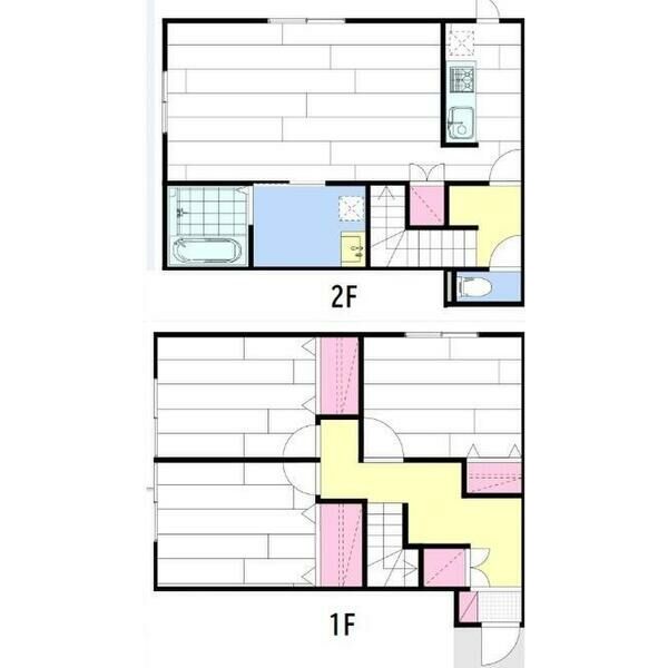 札幌市北区篠路七条のアパートの間取り