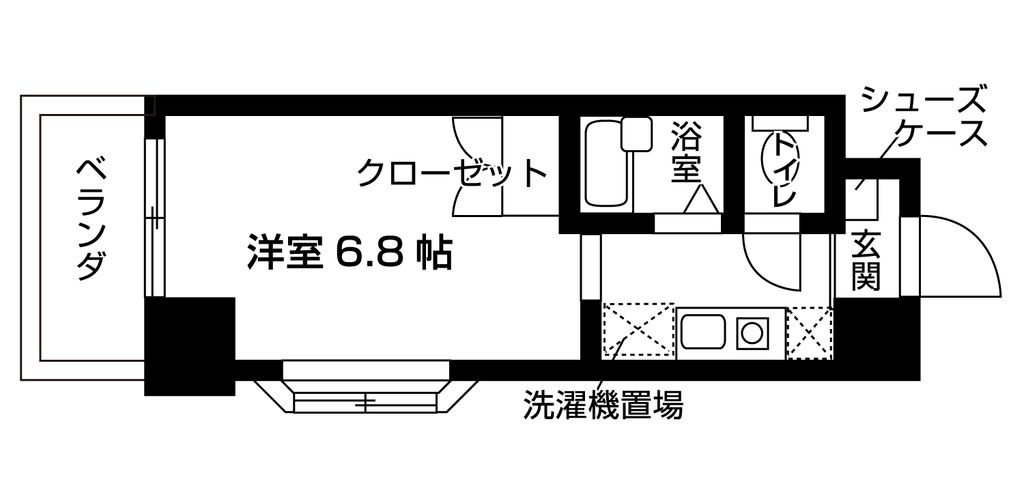 ピーコック・ハウスの間取り